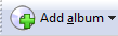 Add music albums to your collection